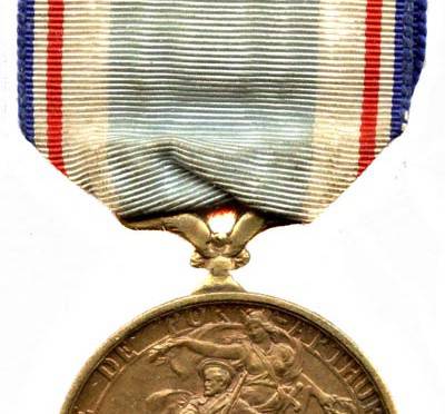 Французская медаль защитникам Порт-Артура