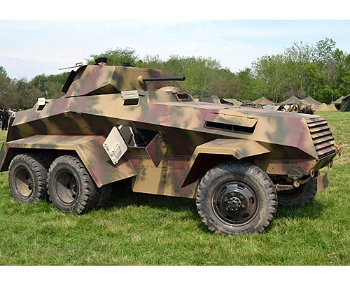 Тяжелые бронеавтомобили Sd. Kfz. 231