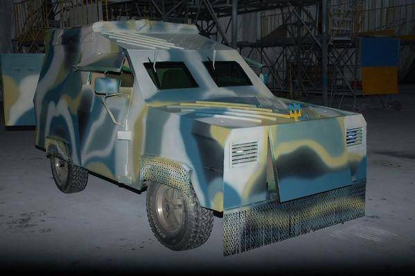 На киевском заводе Антонов создали бронеавтомобиль