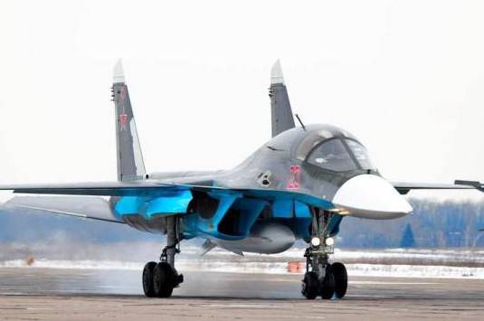 "Сухой" передал ВВС России два сверхплановых бомбардировщика Су-34