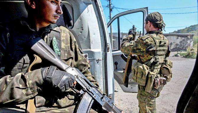 В Донецке задержана диверсионная группа, стрелявшая по остановке