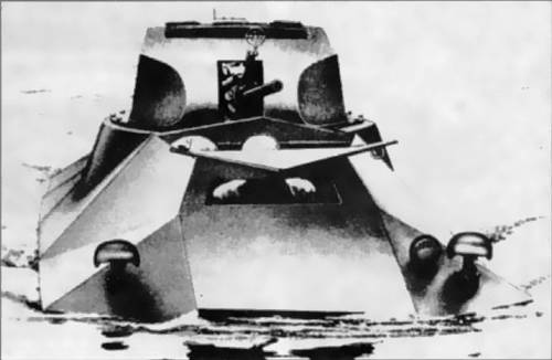 Опытный плавающий бронеавтомобиль вермахта ЕЗ «Shildkrote» (черепаха)