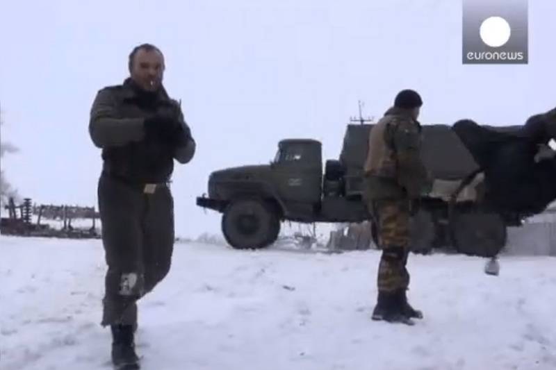 Ополченцам не удалось взять в кольцо украинских силовиков в районе Дебальцево
