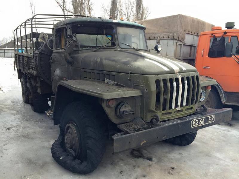 На дороге из Станицы Луганской был подорван украинский армейский автомобиль