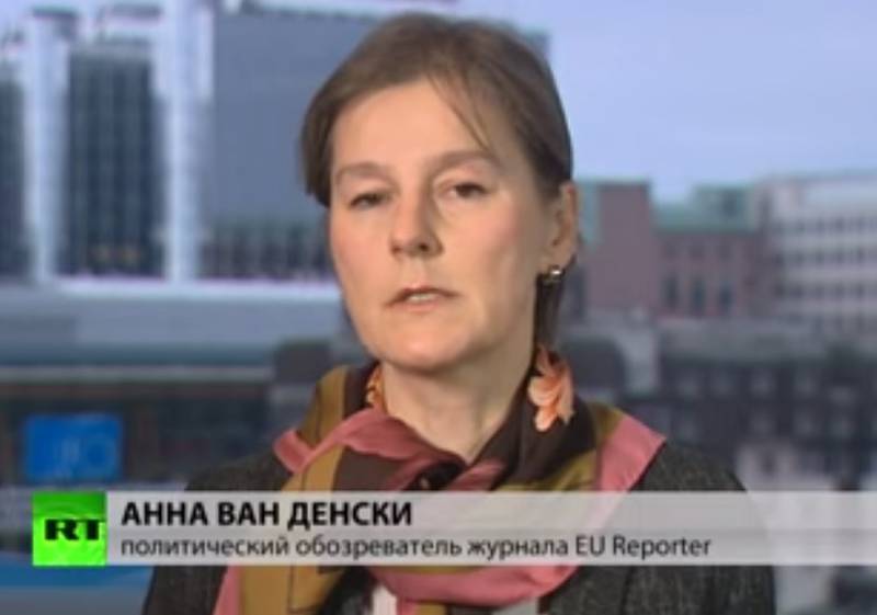 Анна Ван Денски: События в Донецке связаны с резолюцией Европарламента по Украине