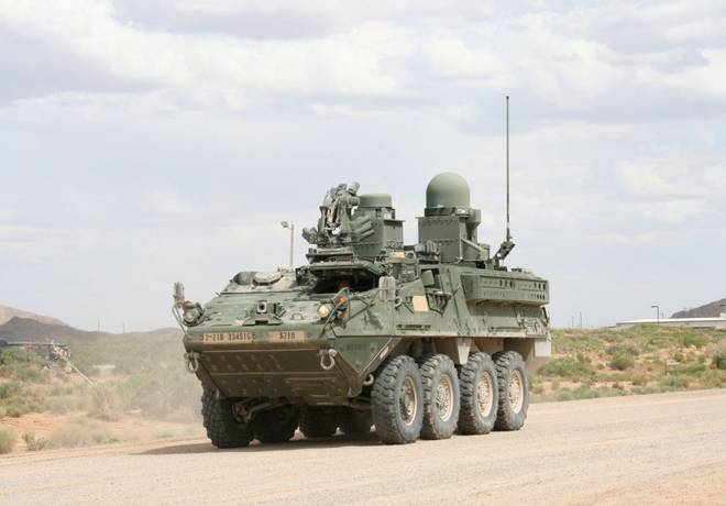 В США проходят испытания боевой машины для ведения сетецентрического управления войсками