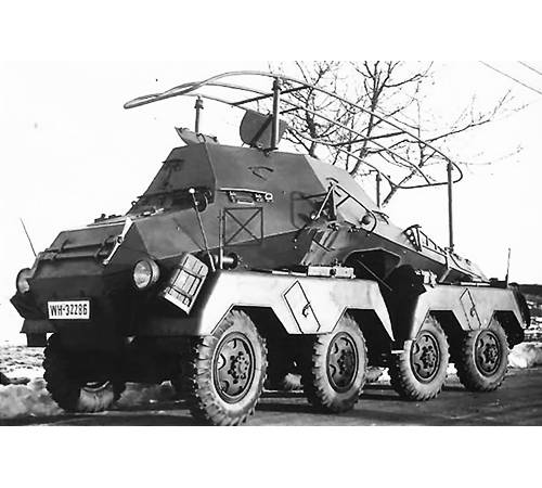 Тяжелый бронеавтомобиль Вермахта Sd.Ktz. 263