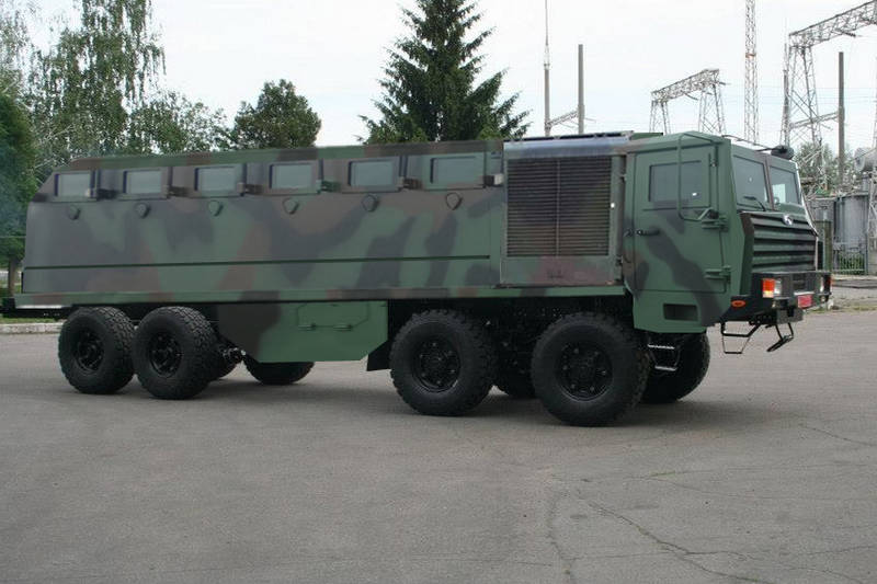 На Украине разрабатывают аналог российского бронеавтомобиля Тайфун