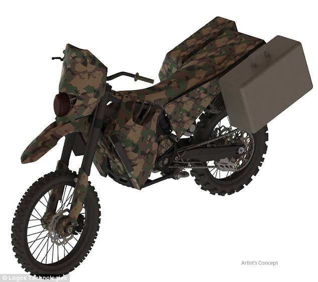 Для американского спецназа разработали бесшумный мотоцикл Тихий орел