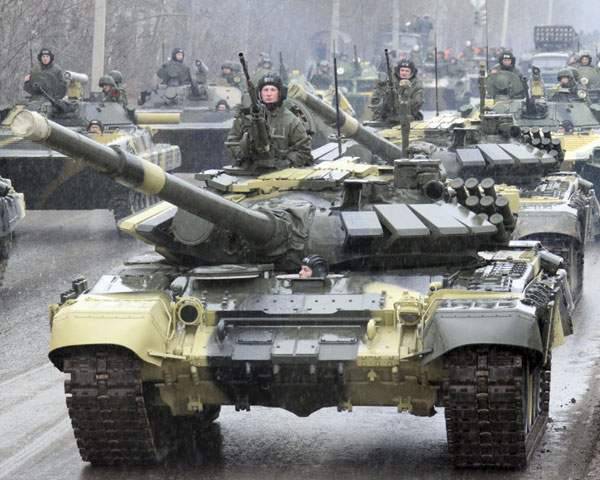 ВСУ обнаружили трехкилометровую колонну танков ополчения