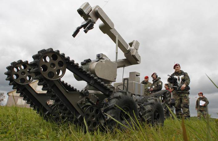 Война машин: где солдат заменяют боевые роботы