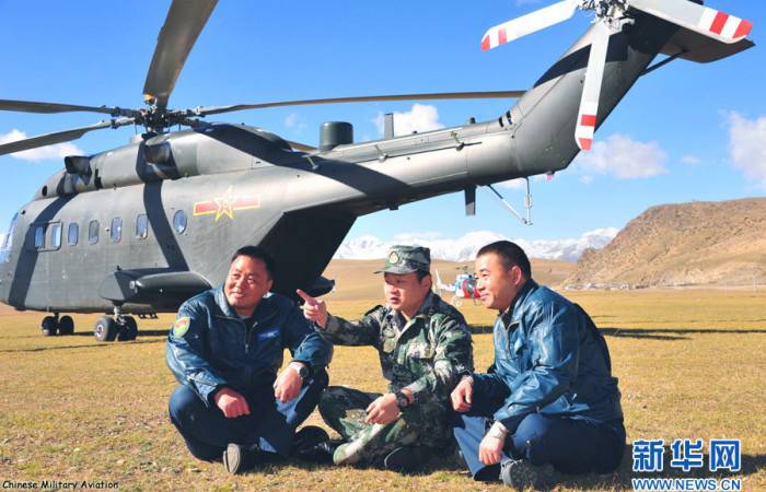 В Китае разработали новый военно-транспортный вертолет Z-18