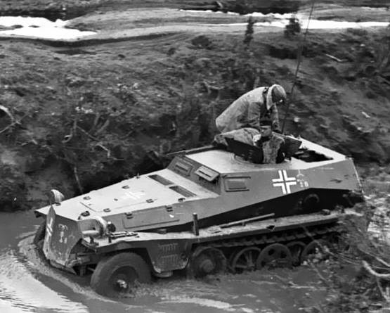 Специализированные варианты бронетранспортера Sd.Kfz. 250