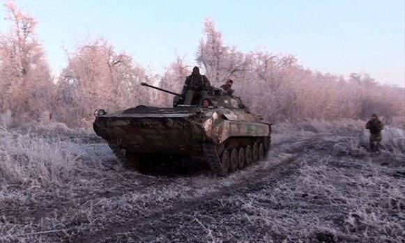 Ополчение под покровом тумана укрепляет позиции в аэропорту Донецка