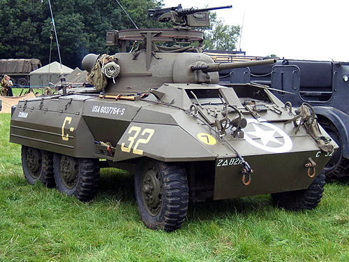 Пушечный бронеавтомобиль М8Е1 «Greyhound»