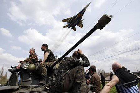 Ополченцы сбили самолет украинских силовиков над донецкой Горловкой