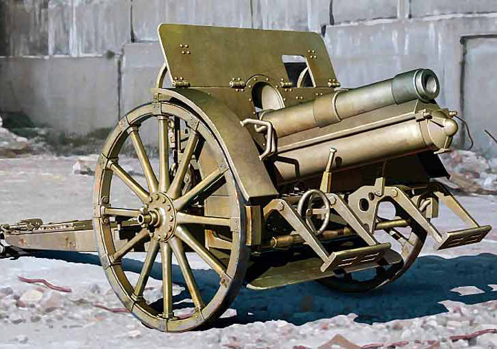 100-мм полевая гаубица концерна «Шкода» образца 1914 года