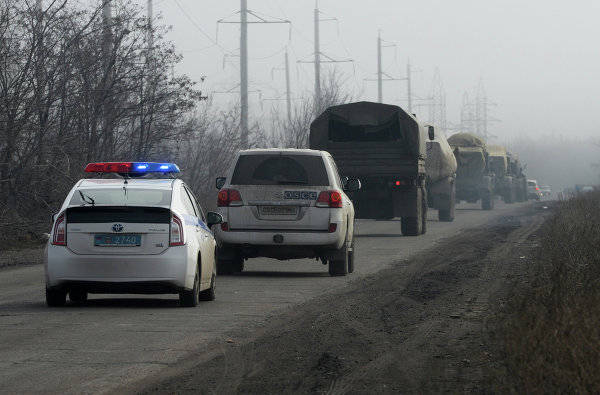 ОБСЕ зафиксировала обстрелы Донецка во время перемирия