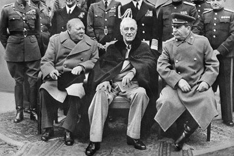 Ялтинская конференция союзных держав 1945 года