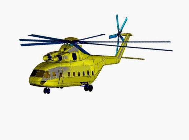 Китай и Россия утвердили проект нового сверхтяжелого вертолета