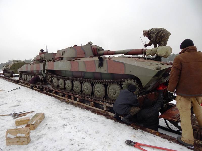 Пополнение арсенала украинских артиллеристов
