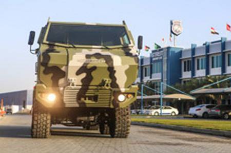 «АвтоКрАЗ» покажет новый бронеавтомобиль "KrAZ Ураган" на "IDEX-2015"