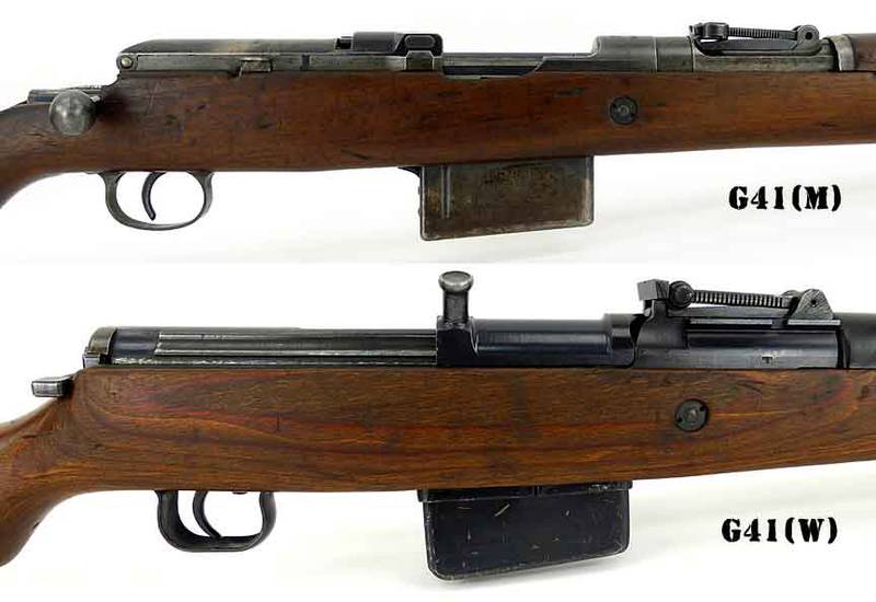 Самозарядные винтовки G41М (Маузер) и G41W (Вальтер)