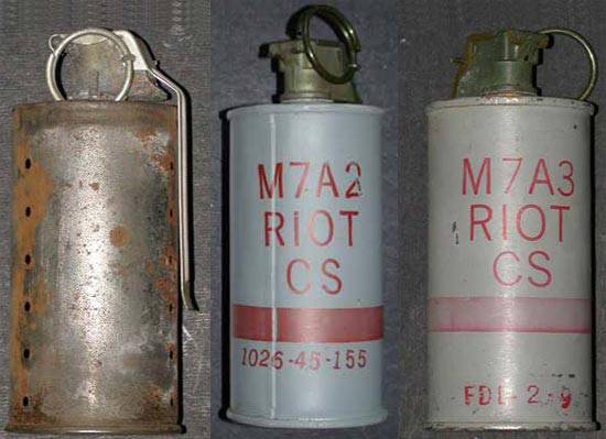 Ручная газовая граната M7 / M7A1 / M7A2 / M7A3