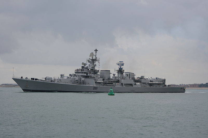 Новейший индийский эсминец «Калькутта» получит на вооружение ЗРК «Барак 8»