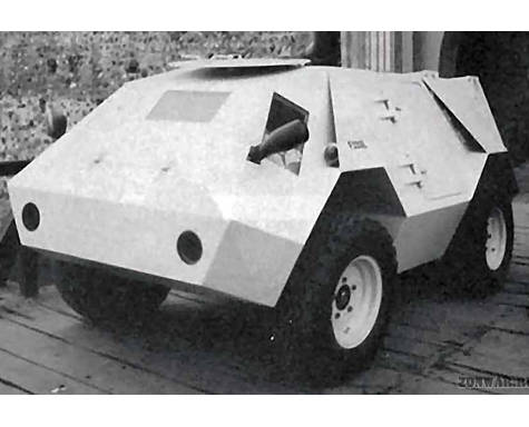 Легкий бронеавтомобиль Ferrari F333E «Lizard»