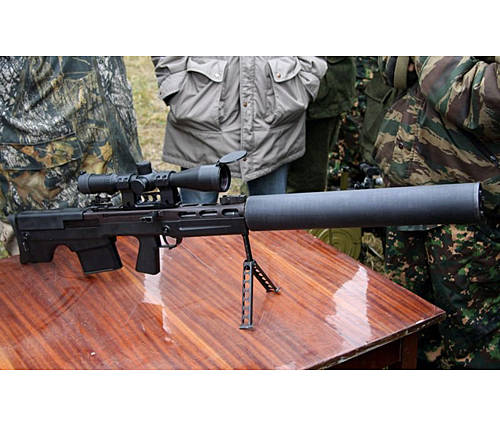 Снайперская специальная крупнокалиберная винтовка «Выхлоп»