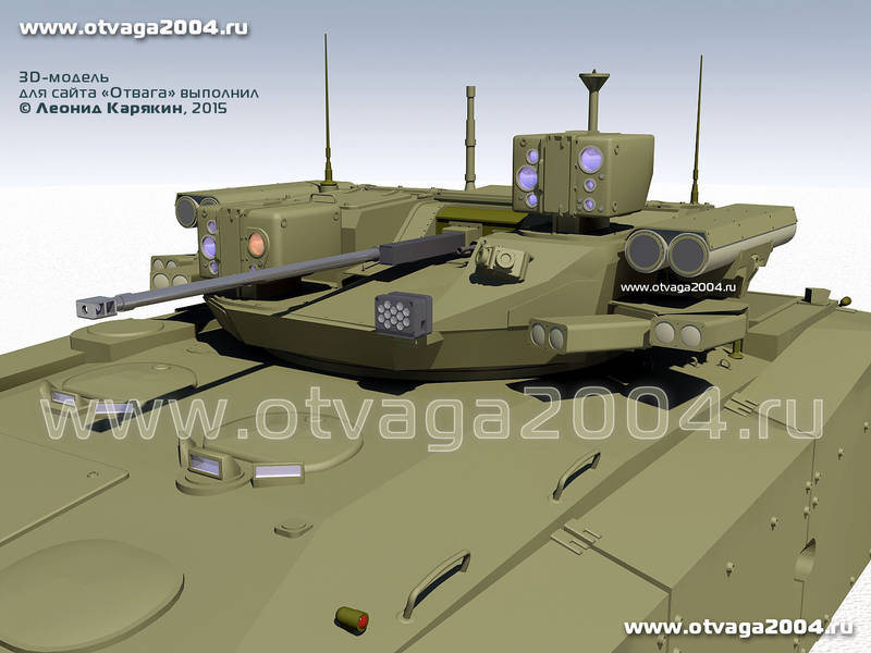 Перспективная боевая машина пехоты на базе унифицированной платформы «Курганец-25»