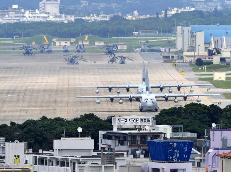 Окинава угрожает блокировать строительство авиабазы США