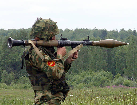 РПГ-7 наряду с АК самое популярное оружие в мире