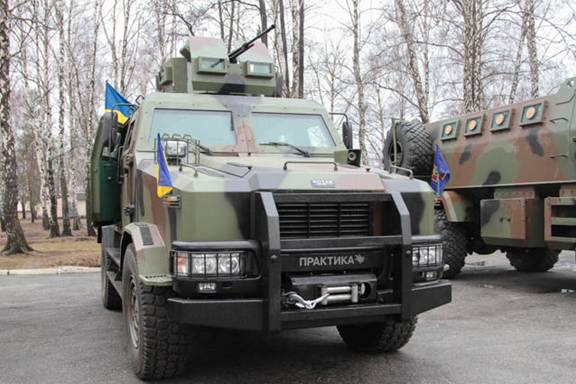 Национальная Гвардия Украины закупит 10 бронемашин «Козак-2»