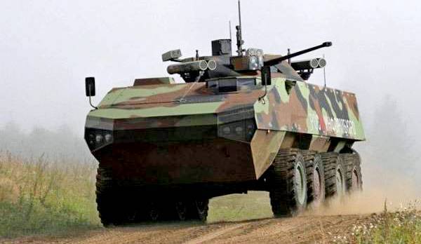 Россия создаст колесный танк на платформе «Бумеранг»