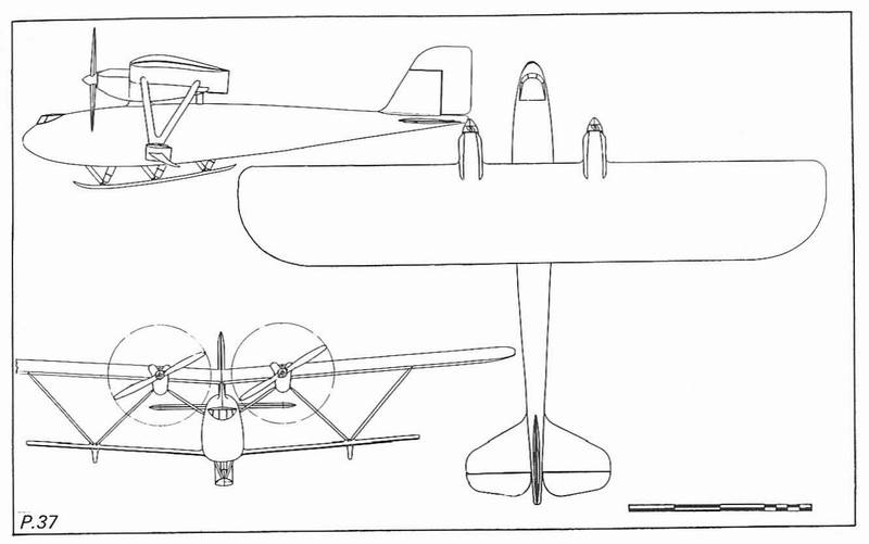 Предки Mosquito. Часть 1 Проект скоростного бомбардировщика Boulton-Paul P.37. Великобритания Предки Mosquito. Часть 1 Проект скоростного бомбардировщика Boulton-Paul P.37. Великобритания