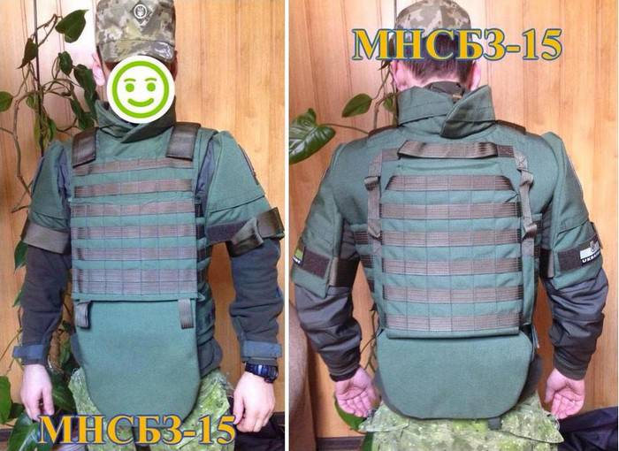 Украинская разработка модульной персональной системы баллистической защиты