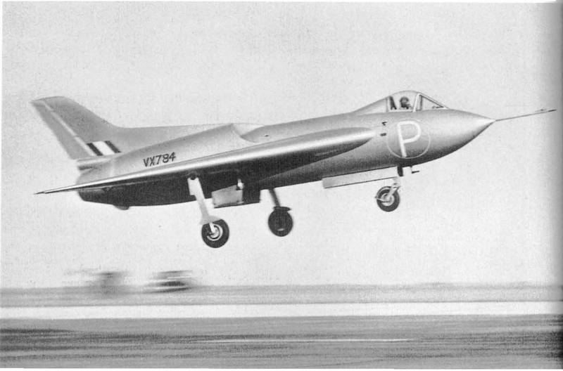 Экспериментальные самолеты Avro 707. Великобритания