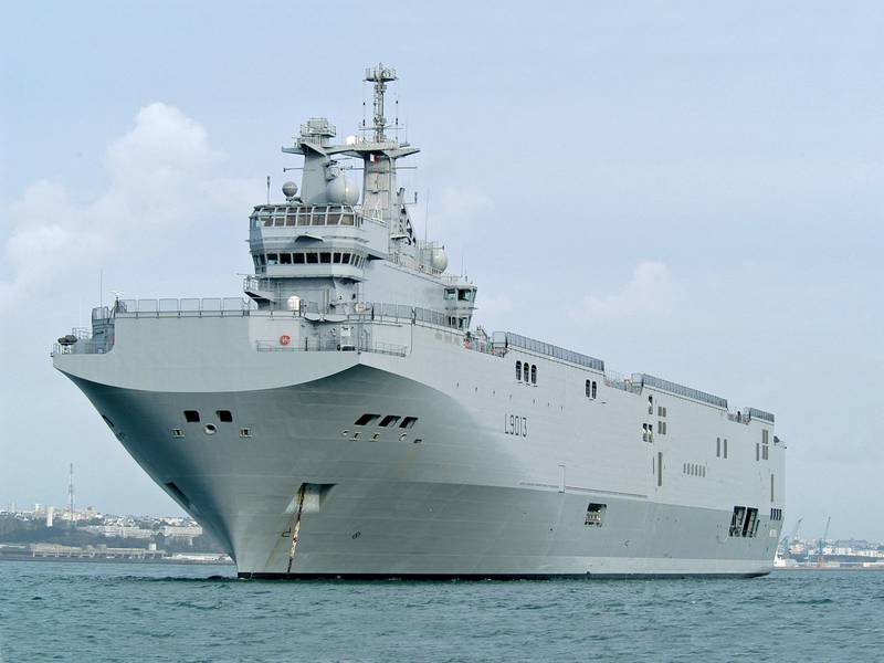 Появление «Мистралей» в составе ВМФ России явится огромным шагом вперед