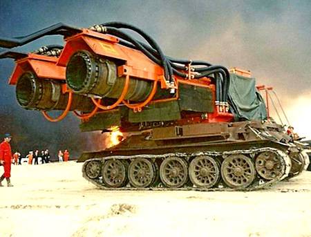 Гибрид Т-34 и МиГ-21: Необычное оружие инженерных войск