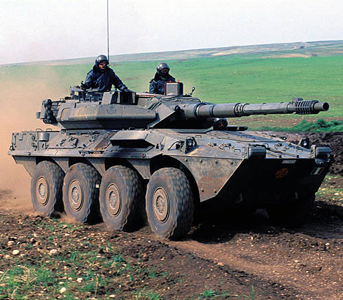 Итальянский колесный танк B1 «Centauro»