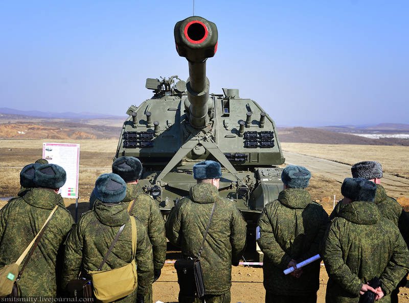Учения ракетных и артиллерийских подразделений Восточного военного округа