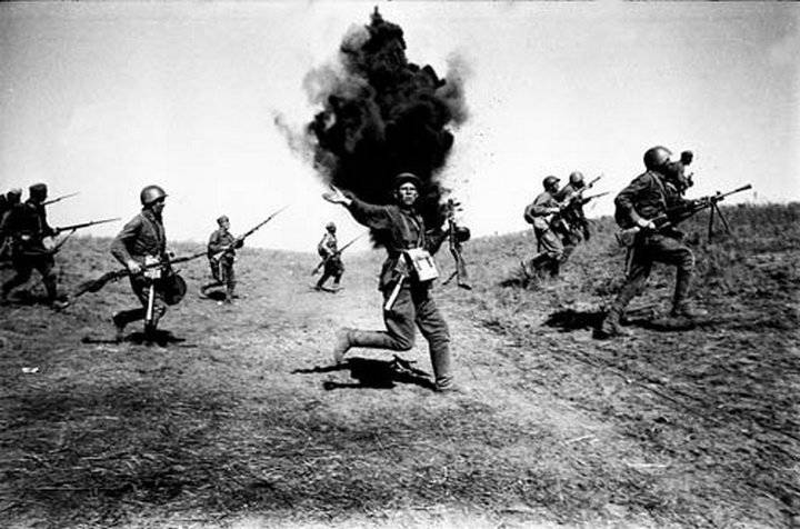 Фото атак времен Второй Мировой