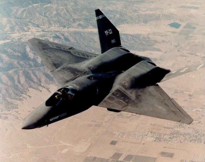 Истребитель F-23 Black Widow II