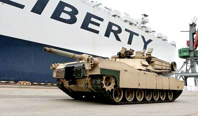 Американские танки в Риге: Россию дразнят кулаком НАТО