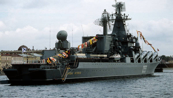 На крейсер «Маршал Устинов» поставили радар «Подберезовик»