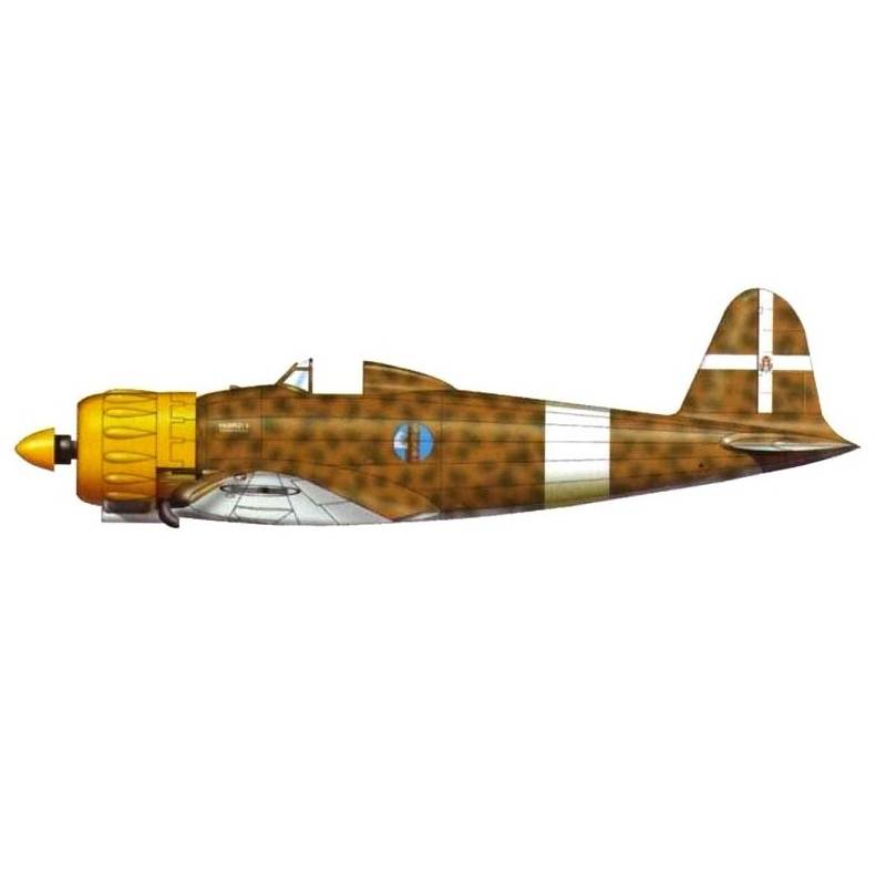 Истребитель-перехватчик Caproni Vizzola F.5. Италия