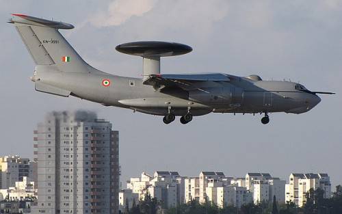 Индия хочет приобрести два самолета ДРЛО А-50Э