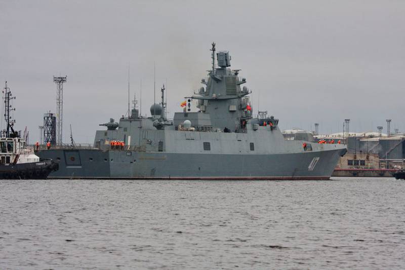 Фрегат «Адмирал Горшков» пройдет испытания на Севере